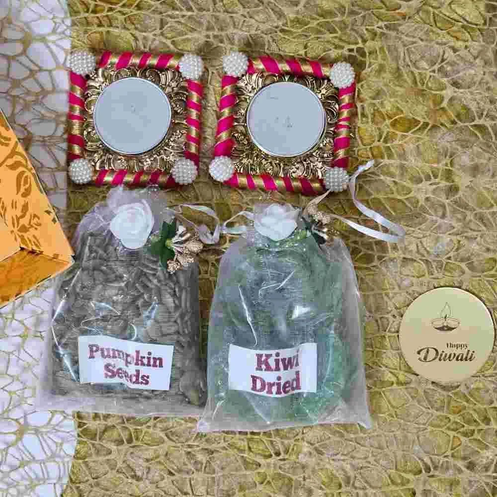 Diwali Pump­kin Seed & Dry Kiwi Gift Hamper Sale